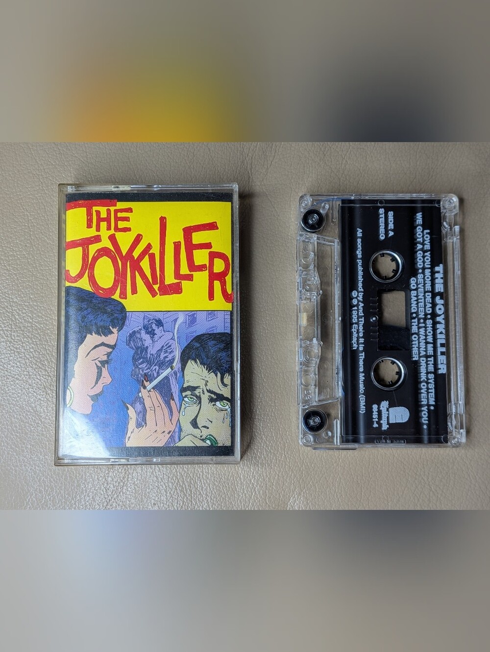 The Joykiller - Self Titled Cassette Tape (1995 Epitaph)